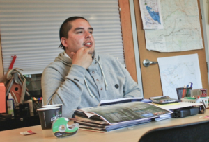 Saulteau First Nations Chief Nathan Parenteau says his nation opposes the current route of the Prince Rupert Gas Transmission line, the pipeline that would supply gas for Pacific NorthWest LNG.   Photograph By File 