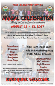 Fort Nelson First Nation - Annual Celebrations @ Fort Nelson First Nation | British Columbia | Canada