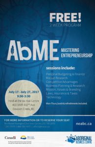 AbME - FREE Business Course @ be.real Centre | Dawson Creek | British Columbia | Canada
